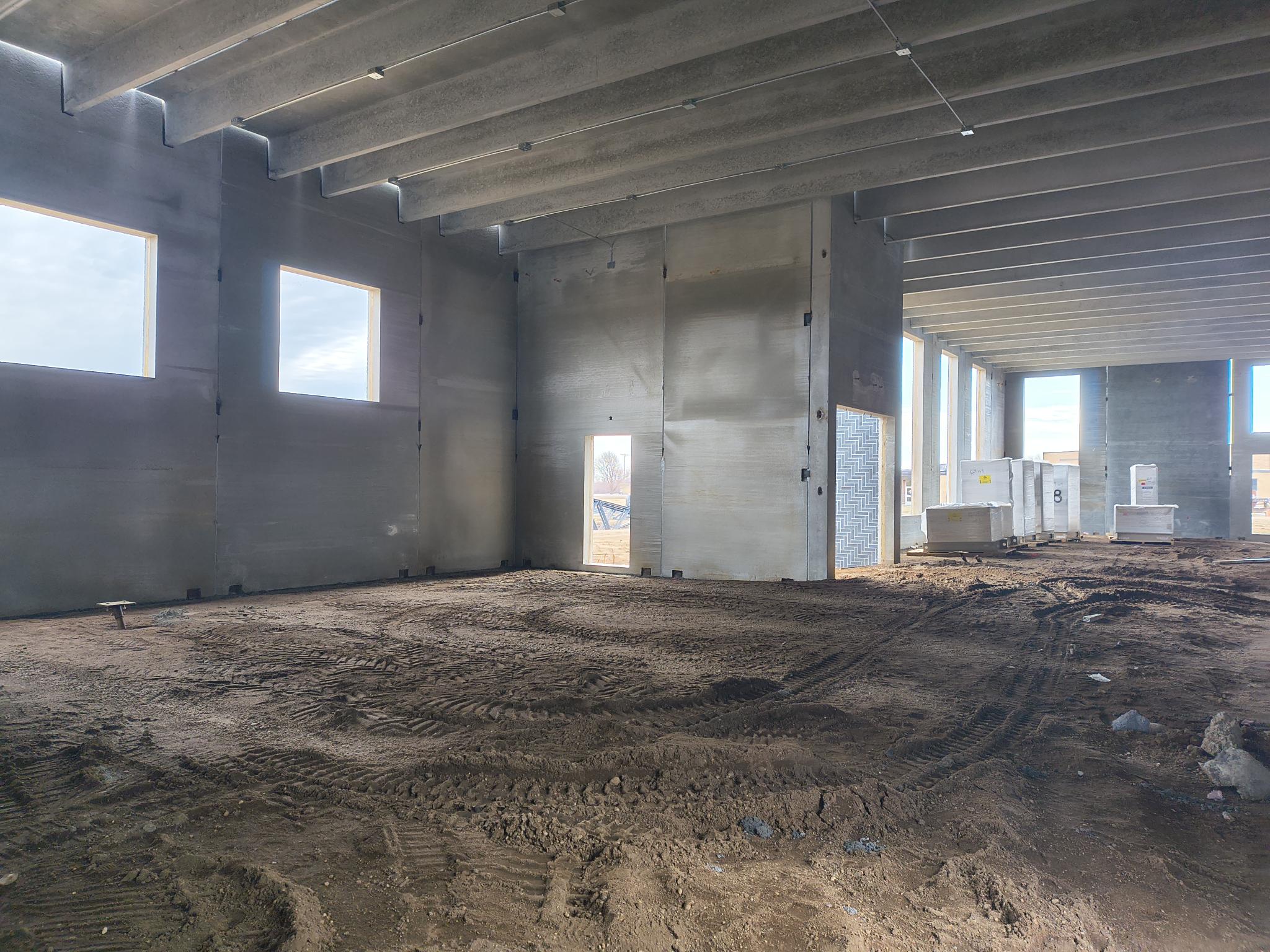 This area will be the Choir room.